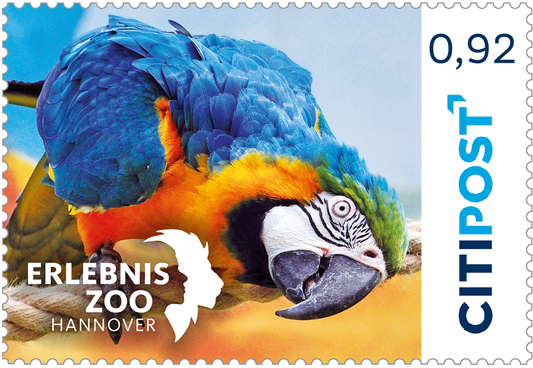 10er-Markenheft Standardbrief / Postkarte „Zoo Hannover“ 0,92 €