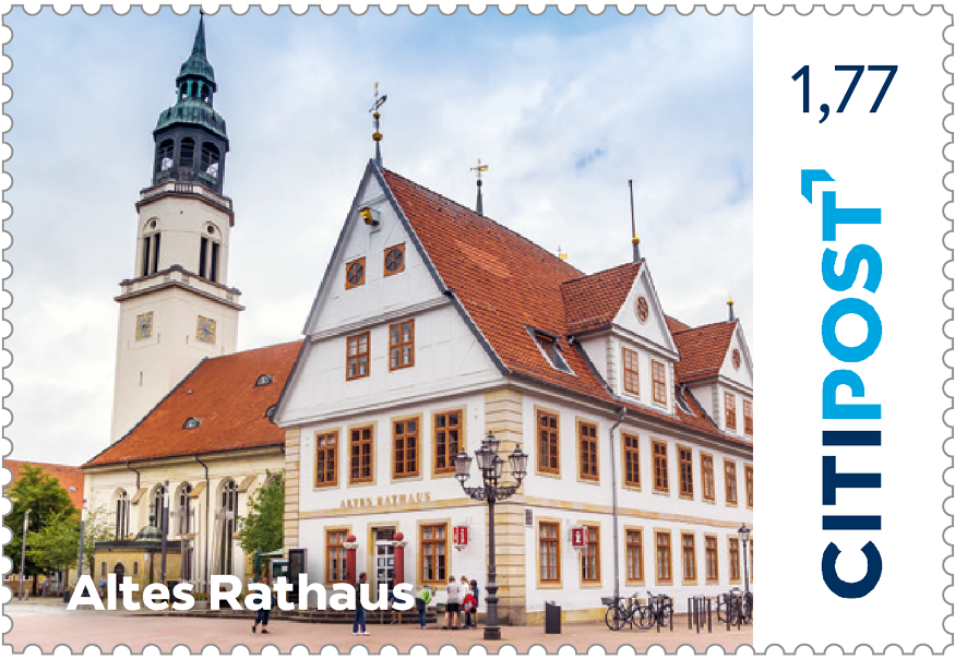 10er-Markenheft Großbrief „Celle“ 1,77 €