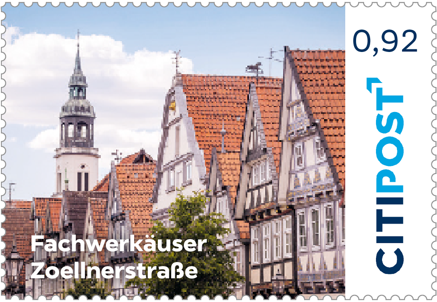10er-Markenheft Standardbrief / Postkarte „Celle“ 0,92 €