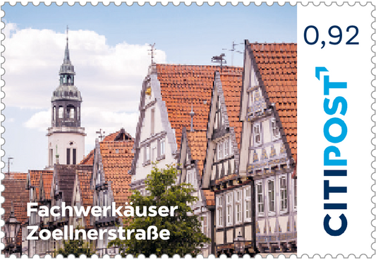 10er-Markenheft Standardbrief / Postkarte „Celle“ 0,92 €
