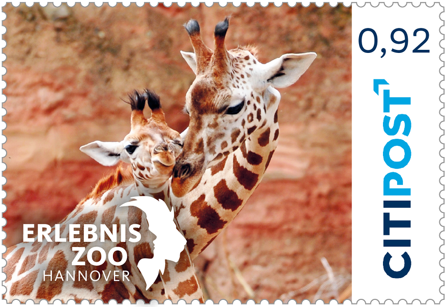 10er-Markenheft Standardbrief / Postkarte „Zoo Hannover“ 0,92 €