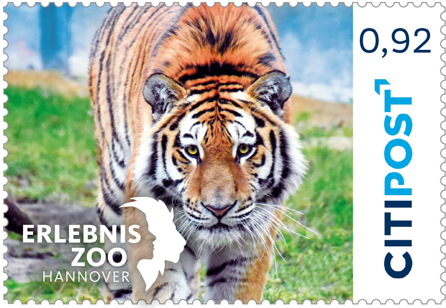 10er-Markenheft Standardbrief / Postkarte „Zoo Hannover“ 0,92 €
