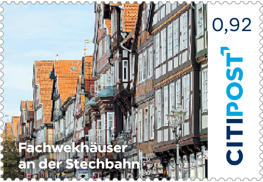 10er-Markenheft Standardbrief / Postkarte „Celle“ 0,92 €