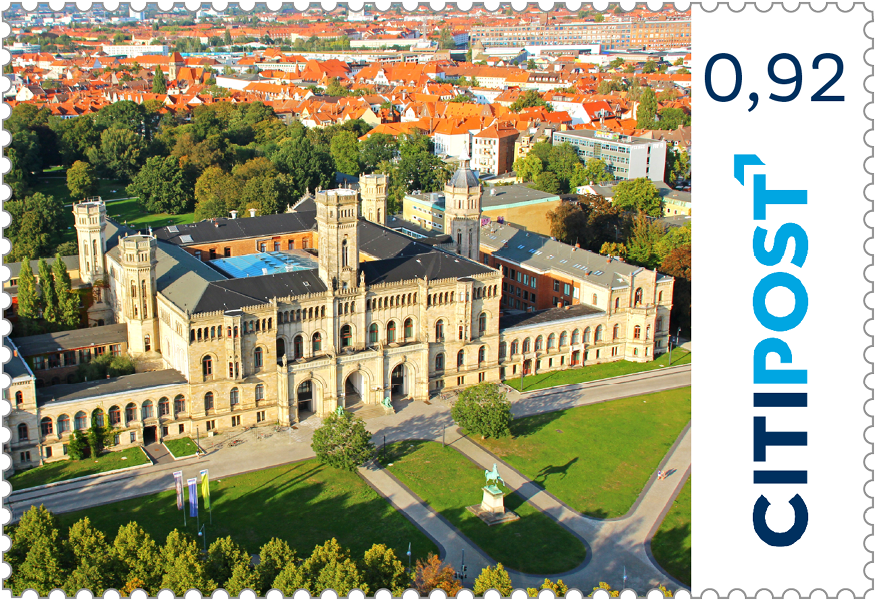 10er-Markenheft Standardbrief / Postkarte „Hannover“ 0,92 €