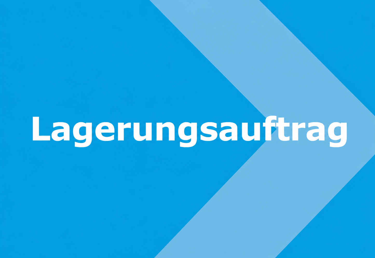 Postlagerungsauftrag bis 3 Monate