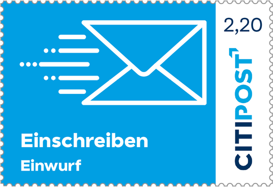 10er-Markenheft  Einschreiben Einwurf 2,20 €