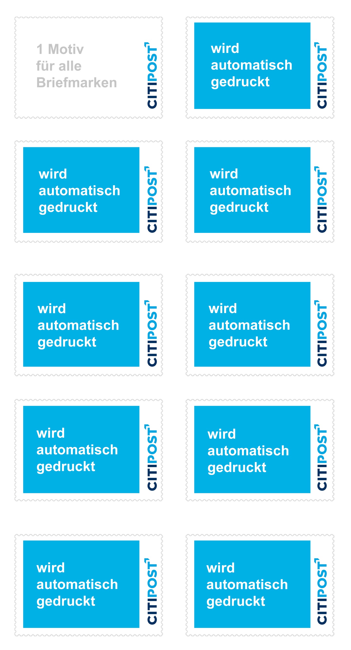 Wunschbriefmarke